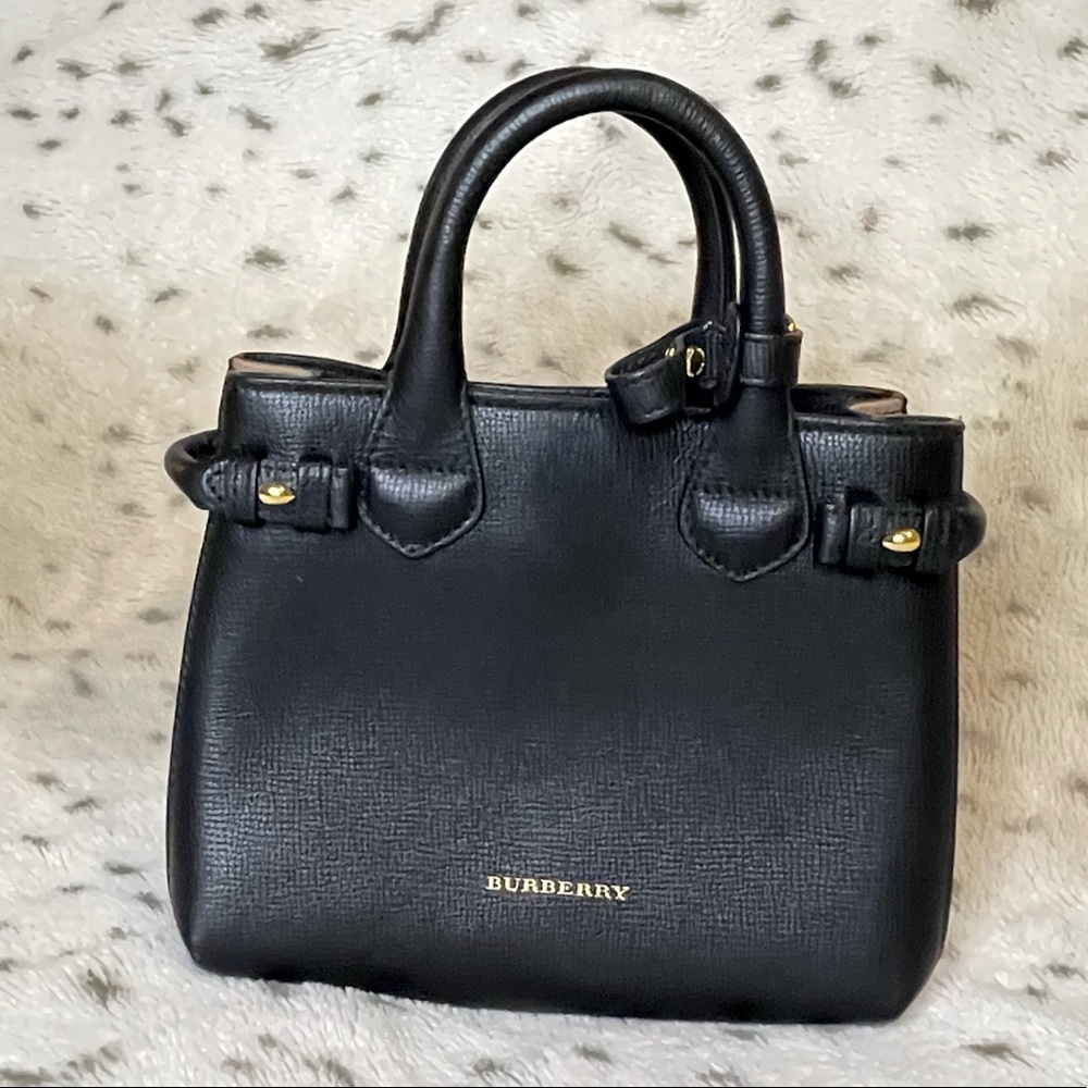 Authentic Burberry Mini Banner Handbag